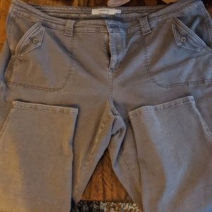 Torrid 26 Gray Military Ankle Pant